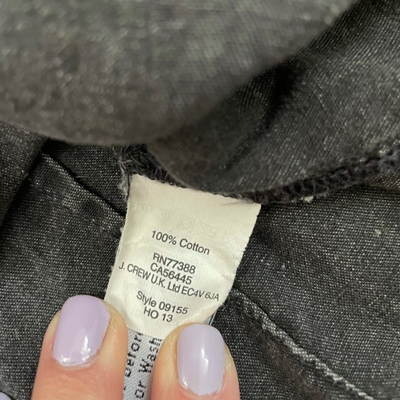 MADEWELL Charcoal Chambray Tuxedo Buttondown Shirt - Picture 11 of 15